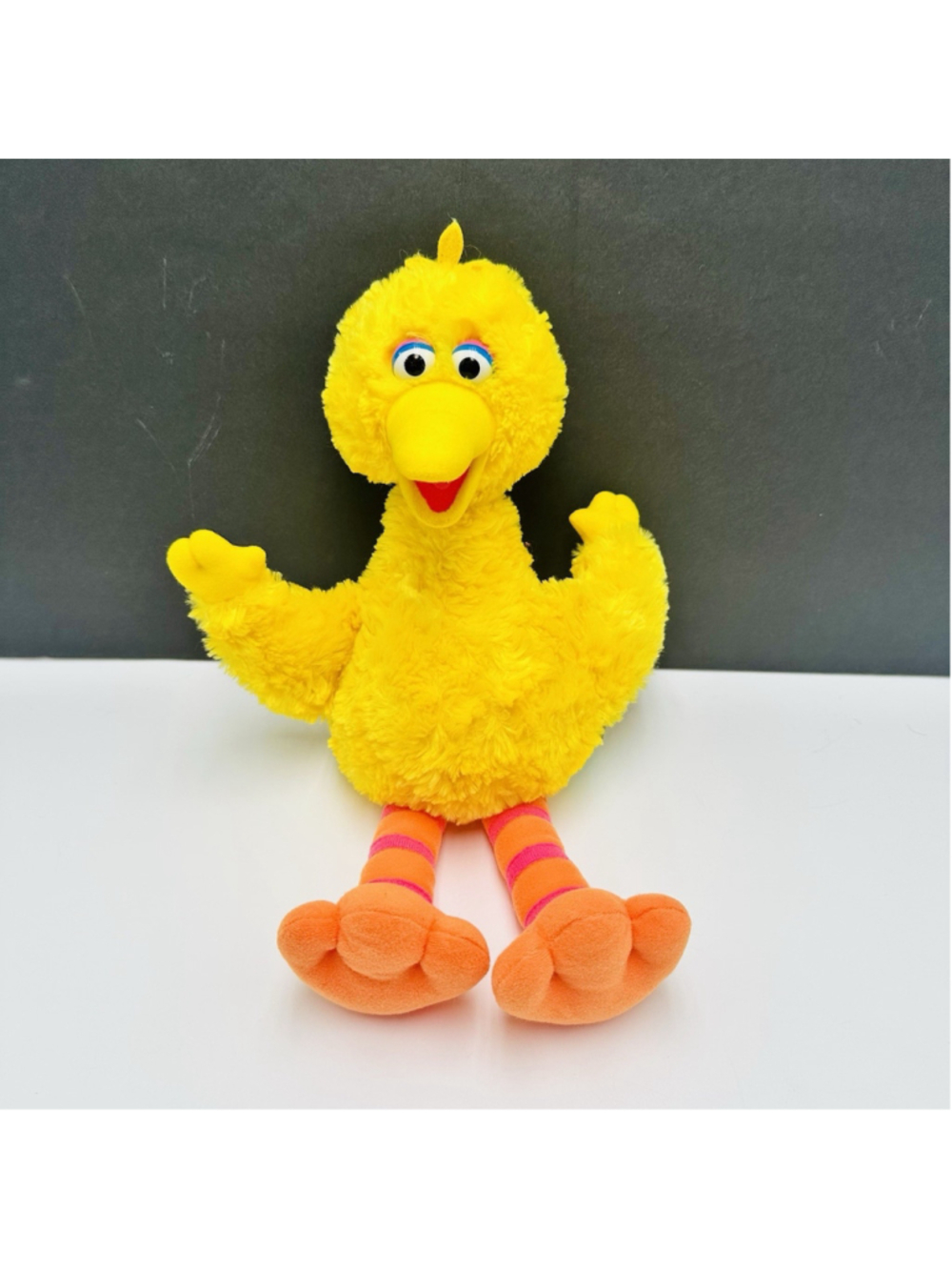 Sesame Street Big Bird Gund 14” Y2K Plush Stuffed Animal Yellow